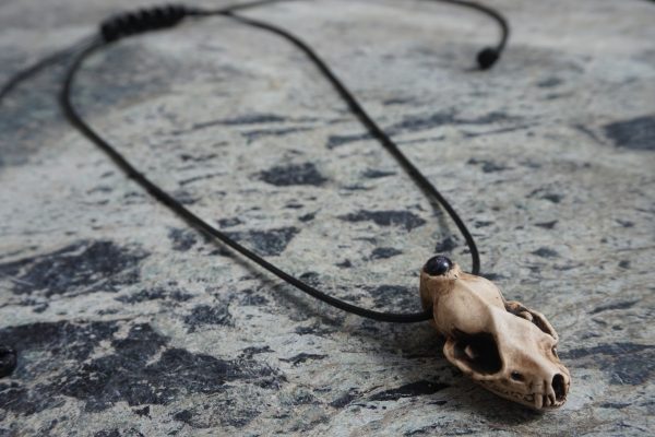 collier crâne de chauve-souris